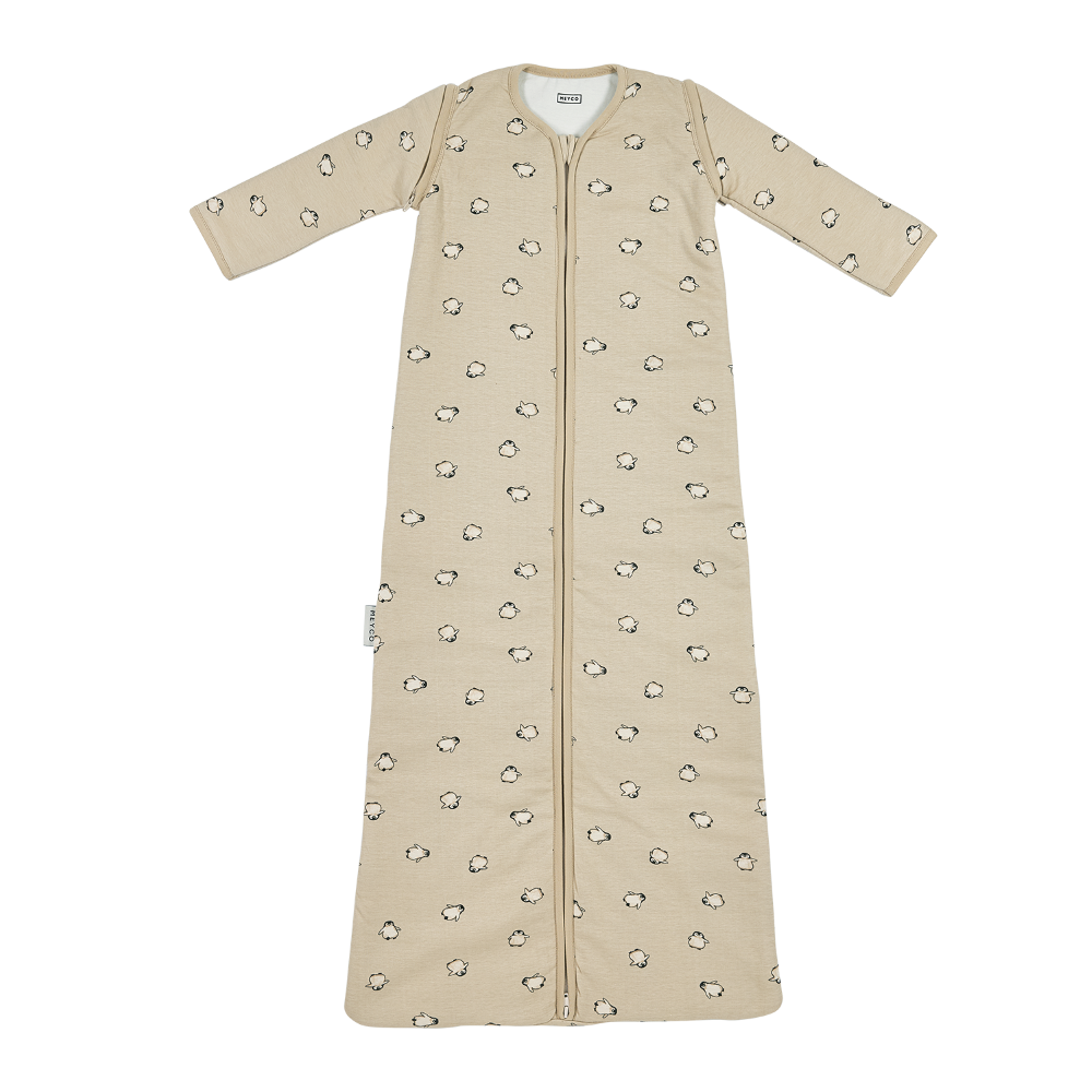 Meyco Υπνόσακος 4 εποχές Penguin Soft Sand (6 μηνών – 3 ετών) Meyco Υπνόσακος 4 εποχές Penguin Soft Sand (6 μηνών – 3 ετών)