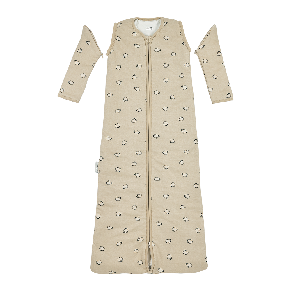 Meyco Υπνόσακος 4 εποχές Penguin Soft Sand (6 μηνών – 3 ετών) Meyco Υπνόσακος 4 εποχές Penguin Soft Sand (6 μηνών – 3 ετών)