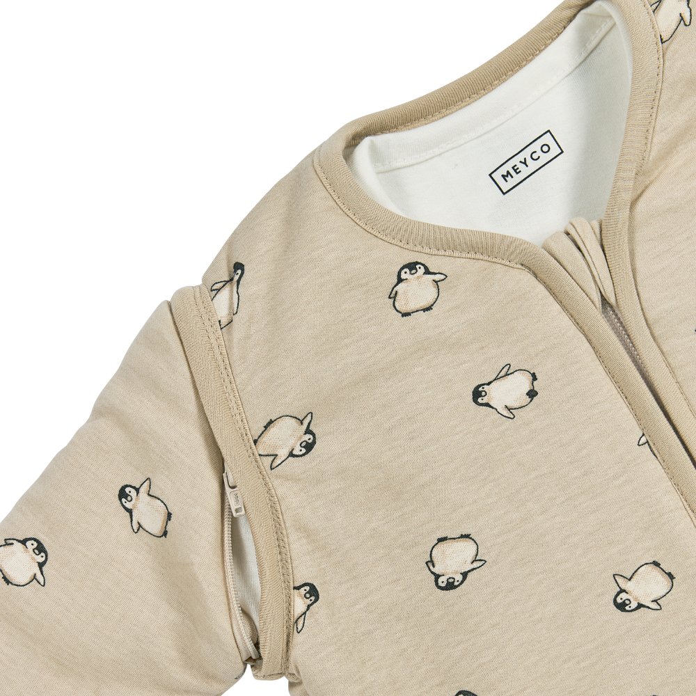 Meyco Υπνόσακος 4 εποχές Penguin Soft Sand (6 μηνών – 3 ετών) Meyco Υπνόσακος 4 εποχές Penguin Soft Sand (6 μηνών – 3 ετών)