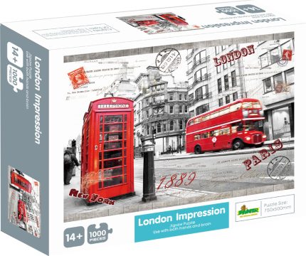 Puzzle Λονδίνο 1000τμχ (70cm X 50cm) 8+ | 6705 Martin Toys