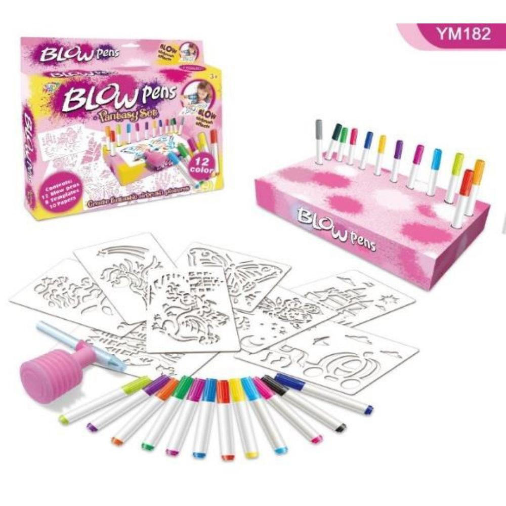 Μαγικοί Μαρκαδόροι Ζωγραφικής Σετ 12 Χρωμάτων 3+ (36x22cm) | YM182 Martin Toys