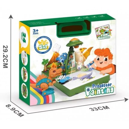 Βαλιτσάκι Προτζέκτορας Ζωγραφικής Δεινόσαυρος 3+ (56x32cm) | Β117 Martin Toys