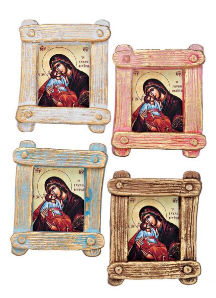 Κεραμική Εικόνα Κρεμαστή (8x9cm) | 209-980