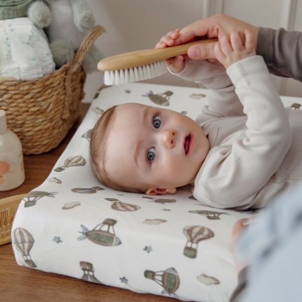 100% Βαμβακερό Κάλυμμα Αλλαξιέρας AIr Balloons Multicolour (50x70cm) - Meyco