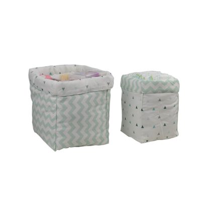 Καλάθι αποθήκευσης 2 τεμαχίων Elephant 301-184, Bebe Stars