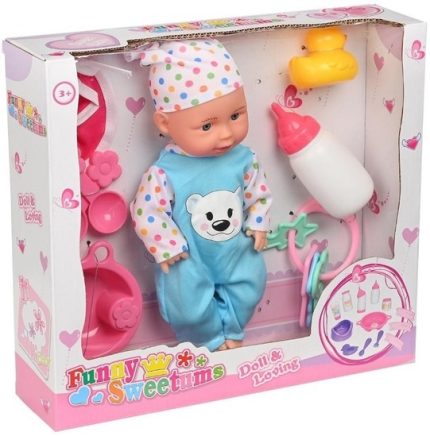 Κούκλα Μωρό 26εκ με Αξεσουάρ HX305-15 3+ - Martin Toys