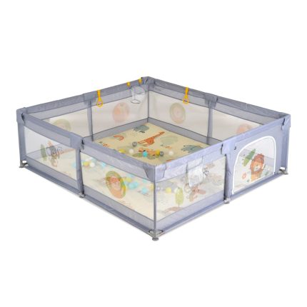 Moni Πάρκο για Μωρά με Αξεσουάρ Playpen GameZone (150x200cm) Grey 3801005210367