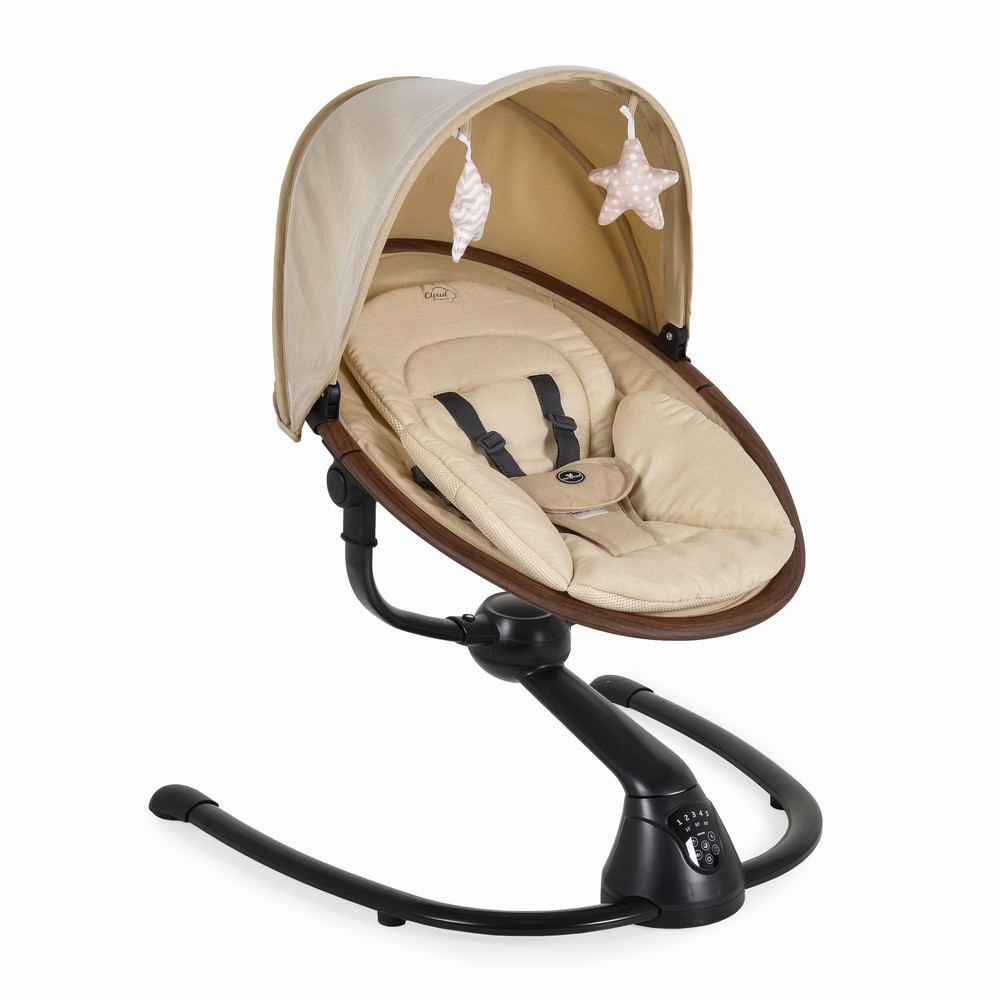 Cangaroo Ηλεκτρική Κούνια-Ριλάξ Cloud Premium + Beige 3801005210497 Cangaroo Ηλεκτρική Κούνια-Ριλάξ Cloud Premium + Beige 3801005210497