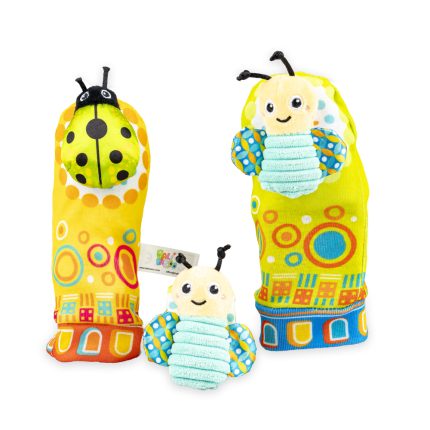 Κoυδουνίστρες-Καλτσάκια-Βραχιολάκι Green Beetle Bee 6925783826248 0m+ - Bali Bazoo