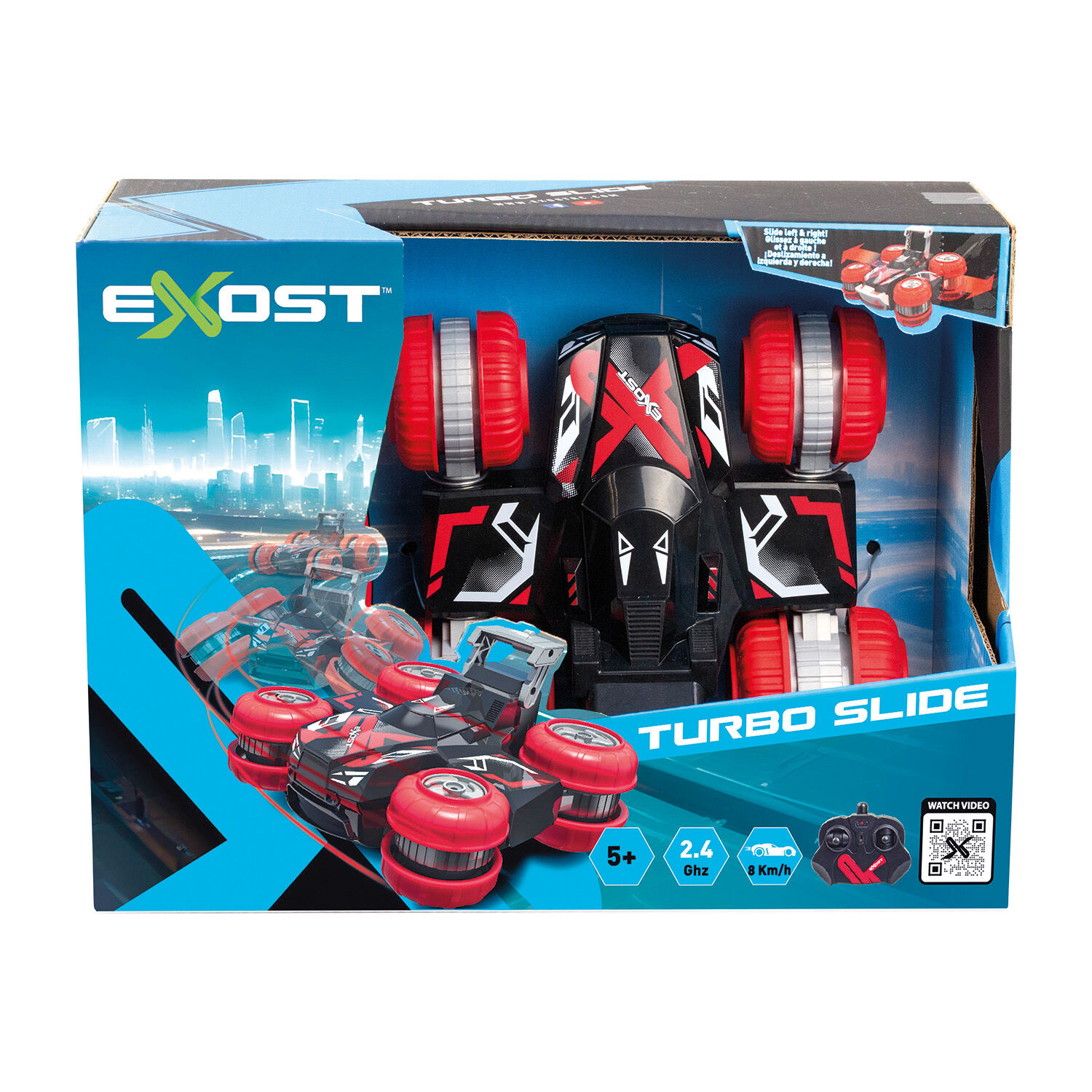 Exost Turbo Slide Τηλεκατευθυνόμενο Αυτοκίνητο 5+, As Company Exost Turbo Slide Τηλεκατευθυνόμενο Αυτοκίνητο 5+, As Company