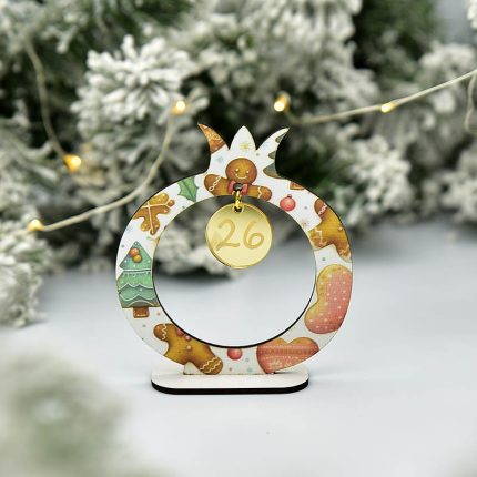 Γούρι Ρόδι με Βάση 10cm Χρυσό GO41/52504 - Kaliso