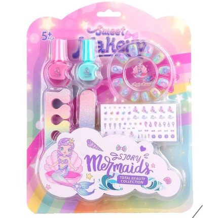 Καρτέλα Νύχια με Μανό και Αυτοκόλλητα SY2201D (27cm x21cm) 5+ - Martin Toys