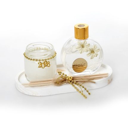 Χριστουγεννιάτικη Κεραμική Βάση Διακοσμημένη με Αρωματικό Χώρου ΧΡ-2664 | Bellissimo