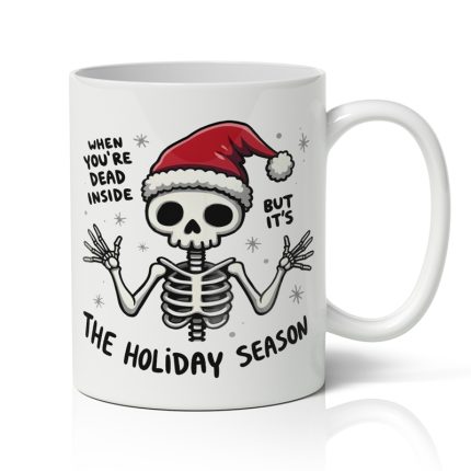 Χριστουγεννιάτικη Κούπα Dead Inside (9,5 x 8 cm) | SUB1004404