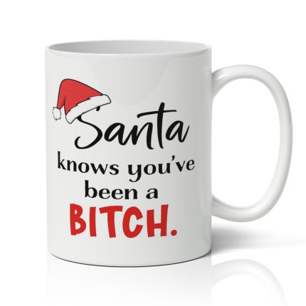 Κούπα Χριστουγεννιάτικη Santa Knows (9,5 x 8 cm) | SUB1004404