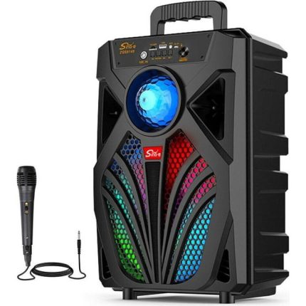 Ηχείο Karaoke με Led Φώτα και Μικρόφωνο (36cm x24cm ) 5+ - Martin Toys