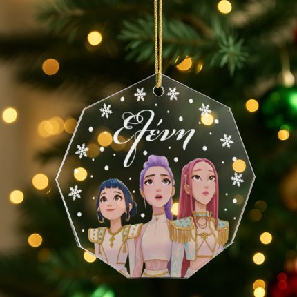 Χριστουγεννιάτικο Στολίδι Plexi – “Huntrix” (8 cm) | XG14019P