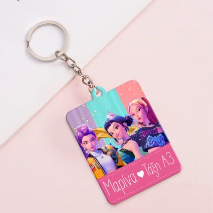 Μπρελόκ K-Pop Demon Hunters (7,8 x 5,6 cm) | VST006