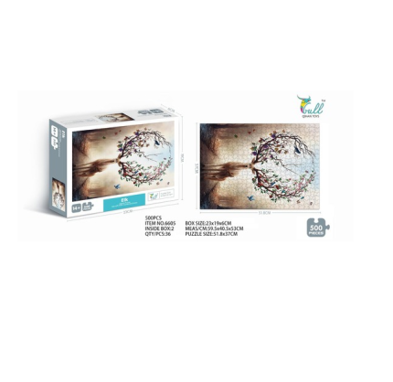 Puzzle Ελάφι 500τμχ (52cm X 37cm) 14+ | 6605 Martin Toys (Αντιγραφή)