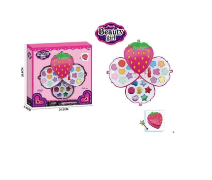 Σετ MakeUp Φράουλα Y88108C3 (27cmx 27cm) 5+ - Martin Toys