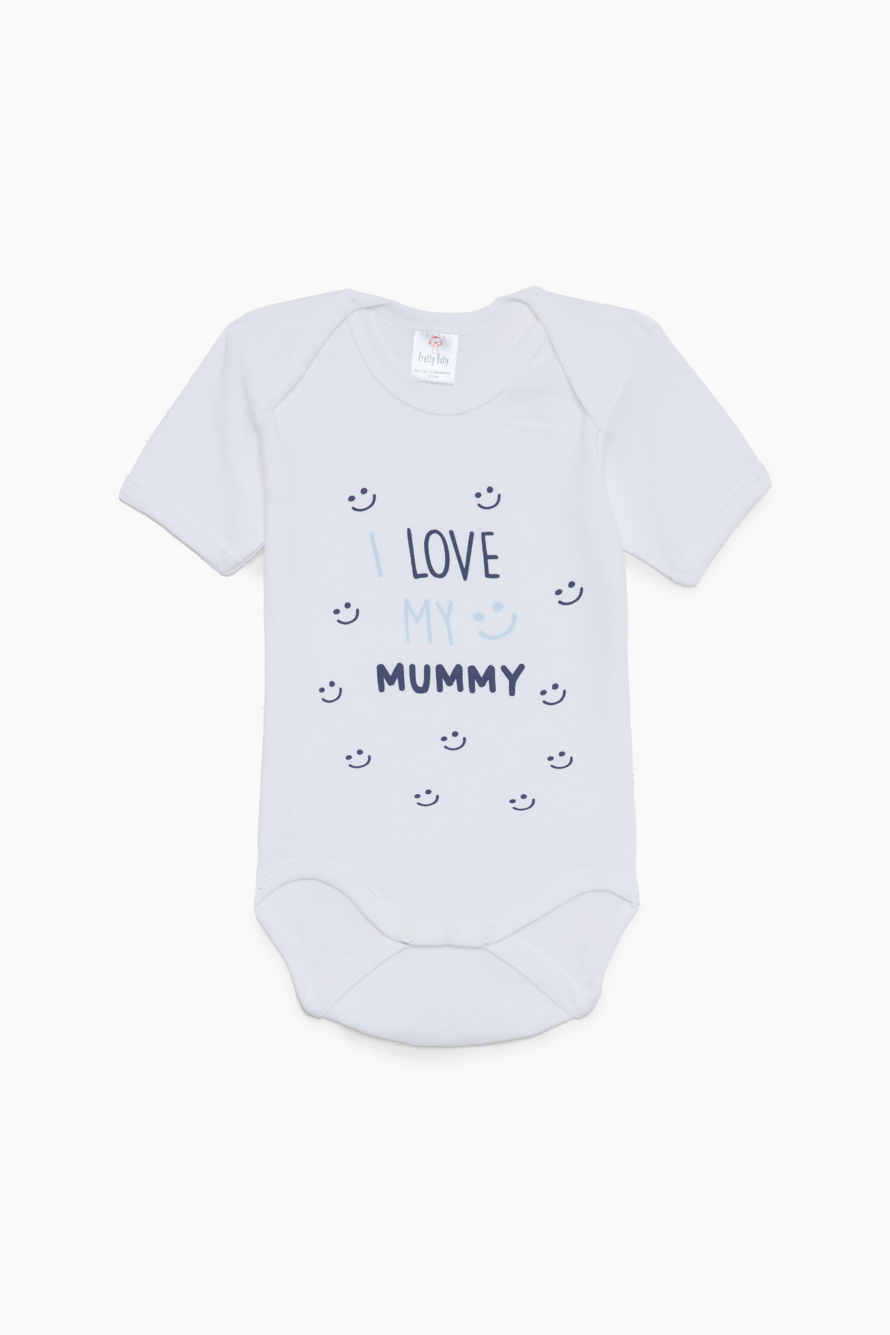 Βρεφικά Εσώρουχα Κορμάκια για Αγόρι 6τμχ Φαγάνα Λευκό-Σιέλ, Κοντό Μανίκι, Βαμβακερά 100% - Pretty Baby Βρεφικά Εσώρουχα Κορμάκια για Αγόρι 6τμχ Φαγάνα Λευκό-Σιέλ, Κοντό Μανίκι, Βαμβακερά 100% - Pretty Baby