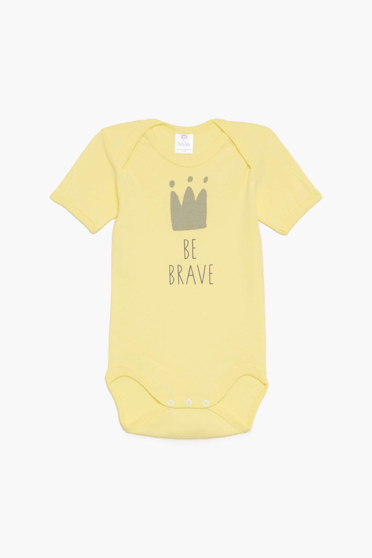 Βρεφικά Εσώρουχα Κορμάκια Unisex 6τμχ Ελεφαντάκι Βεραμάν-Μπεζ-Κίτρινο, Κοντό Μανίκι, Βαμβακερά 100% - Pretty Baby Βρεφικά Εσώρουχα Κορμάκια Unisex 6τμχ Ελεφαντάκι Βεραμάν-Μπεζ-Κίτρινο, Κοντό Μανίκι, Βαμβακερά 100% - Pretty Baby