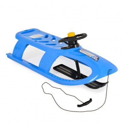 Έλκηθρο Πλαστικό Με Τιμόνι Blue 5905197190822 - Prosperlast
