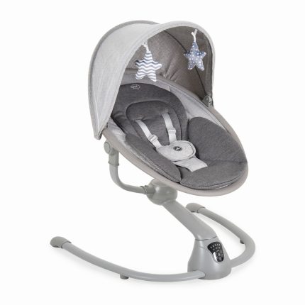 Cangaroo Ηλεκτρική Κούνια-Ριλάξ Cloud Premium + Light Grey 3801005210503