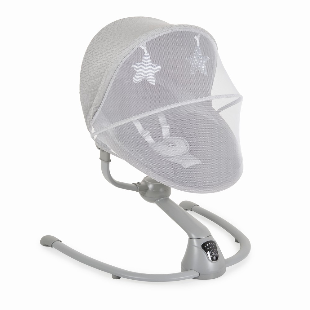 Cangaroo Ηλεκτρική Κούνια-Ριλάξ Cloud Premium + Light Grey 3801005210503 Cangaroo Ηλεκτρική Κούνια-Ριλάξ Cloud Premium + Light Grey 3801005210503