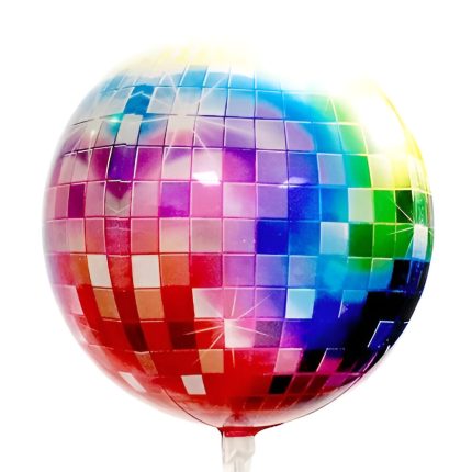 22″ Μπαλόνι Disco Ball Rainbow 45εκ | 20722042