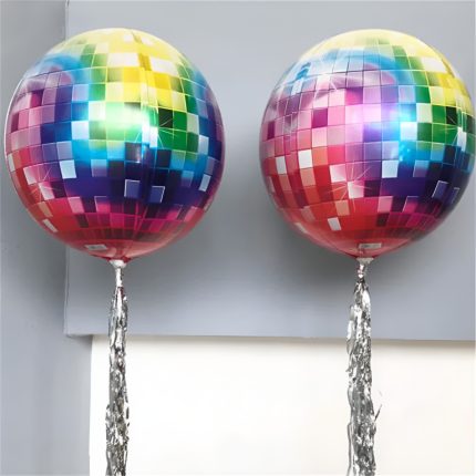 22″ Μπαλόνι Disco Ball Rainbow 45εκ | 20722042