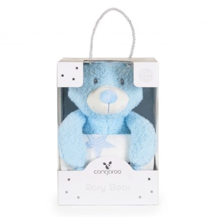 Bρεφική Κουβέρτα (90x75cm) Rory Bear Blue - Cangaroo