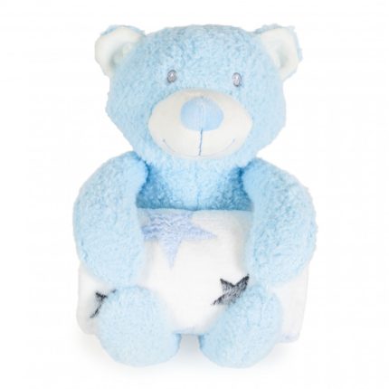 Bρεφική Κουβέρτα (90x75cm) Rory Bear Blue - Cangaroo