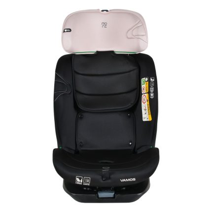 Moni Κάθισμα Αυτοκινήτου Isofix Vamos 40-150cm Baby Pink 3801005153190