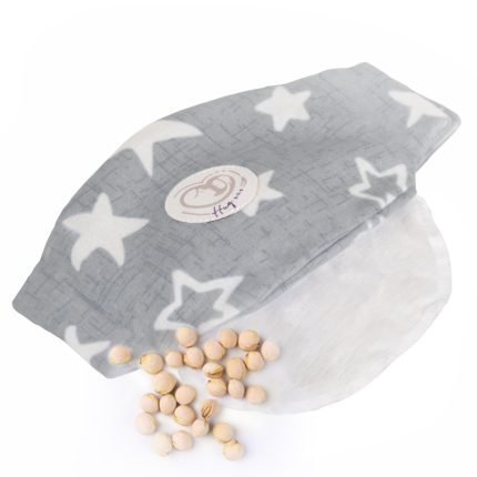 Θερμική Ζώνη Κατά των Κολικών Anti Colic Bellt Grey with White Stars 3800146273187 - Hugzzz