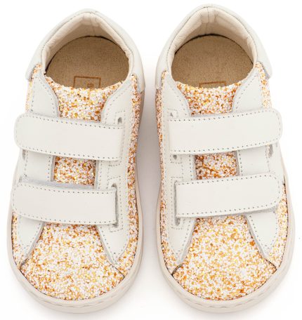 Babywalker Βαπτιστικό Sneaker Διπλό Χρατς με Αστέρι στο Πλάι EXC5904 Εκρού