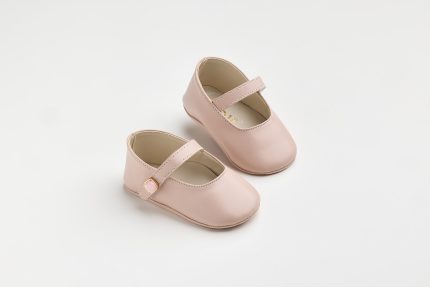 Χειροποίητη Βαπτιστική Μπαλαρίνα Αγκαλιάς με Διακοσμητική Πέρλα για Κορίτσι Ροζ K601P | Everkid