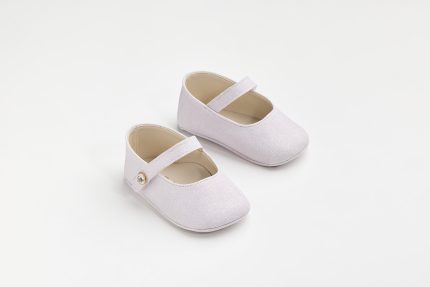 Χειροποίητη Βαπτιστική Μπαλαρίνα Αγκαλιάς Λιλά με Διακοσμητικό Στρας K605A | Everkid