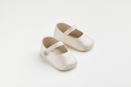 Χειροποίητη Βαπτιστική Μπαλαρίνα Αγκαλιάς Χρυσό με Διακοσμητικό Στρας K605Χ | Everkid