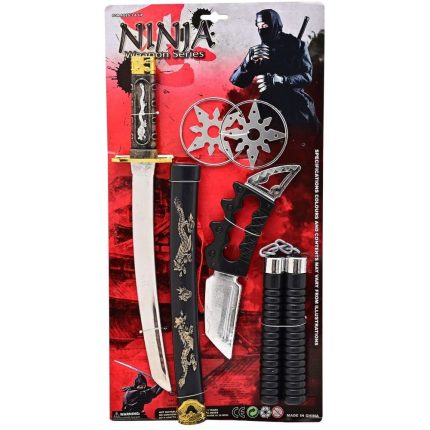 Καρτέλα Ninja με Αξεσουάρ 8421 3+ - Martin Toys