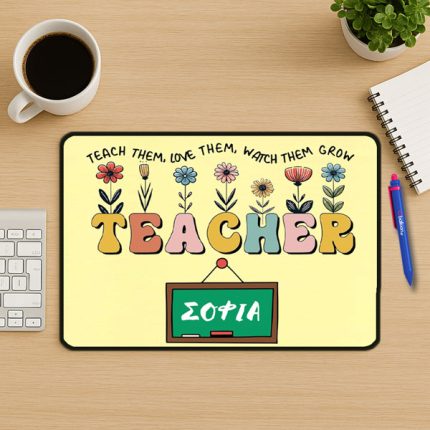 Mouse Pad Gaming – Teacher Με Όνομα (40x30cm) | SUB1011815