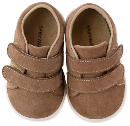 Babywalker Βαπτιστικό Παπουτσάκι για Αγόρι Πρώτα Βήματα Sneakers Διπλή Μπαρέτα Χρατς Πούρο PRI2090