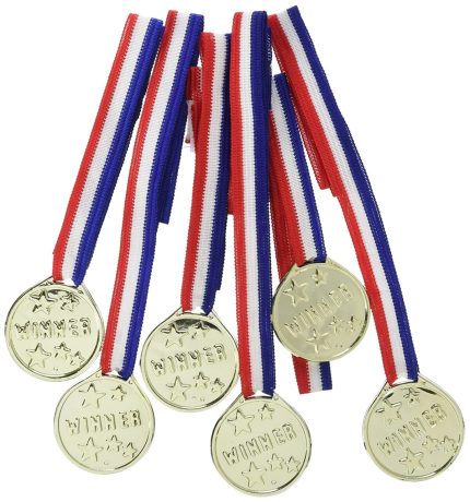 Χρυσά Μετάλλια 6τμχ | INT39239