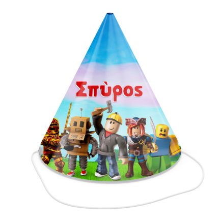 Καπελάκια Πάρτυ Roblox 4τμχ | P259111