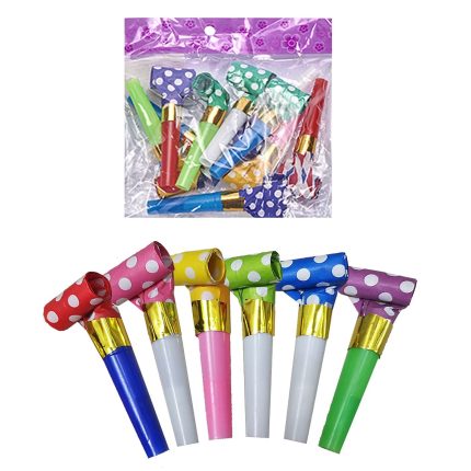 Καραμούζες πάρτυ Πουά 10τμχ | 17-10