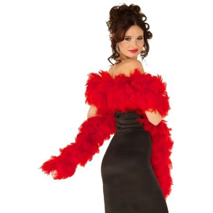 Κόκκινο Μπόα – Φτερά Πούπουλα | BOA-007