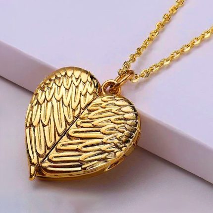 Μεταλλικό Κολιέ Καρδιά Χρυσό – K-Pop Demon Hunters 3εκ | SUB1011421