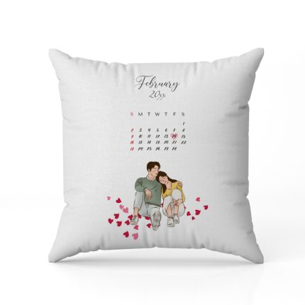 Μαξιλάρι Αγάπης Προσχή – Ημερολόγιο Αγάπης (40 x 40εκ) | SUB1008804