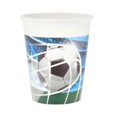 Ποτήρια Ποδόσφαιρο Soccer Fans (8 τεμ) | 93746