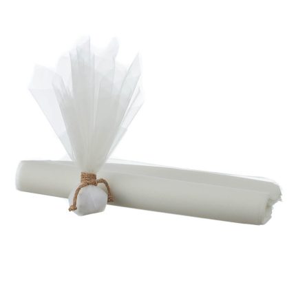 Τούλι Λιζιόν Εκρού (100τμχ) 33x33cm